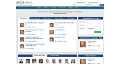 Desktop Screenshot of medesprit.com
